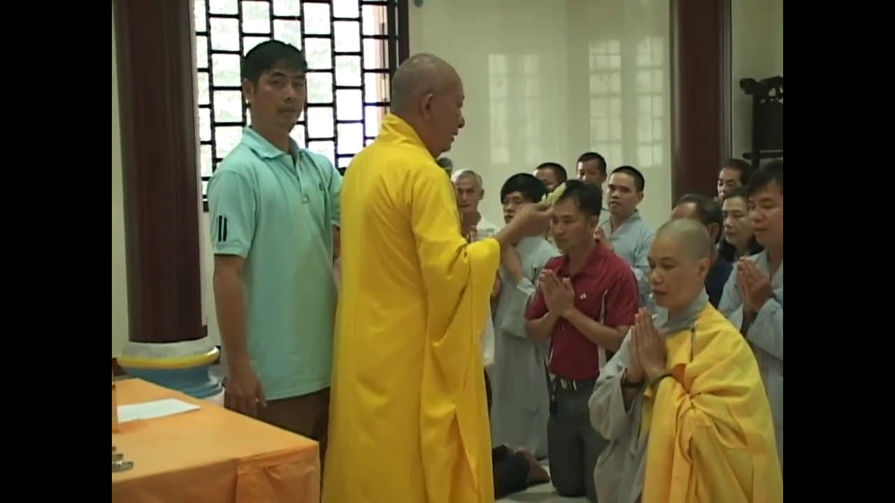 Lễ quán đảnh hành giả mật tông - chùa Long Phước - Lấp Vò Đồng Tháp
